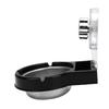 Wall Mounted  tray Space Saving Stainless Steel  tray with Strong Suction Cup for Toilet   Hotel Black