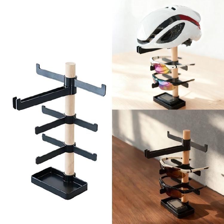 Durability Showcase Storage Wood Display Stand Glasses Frame Tray Eyeglasses Organizers Shelf Sunglass Holder Rack