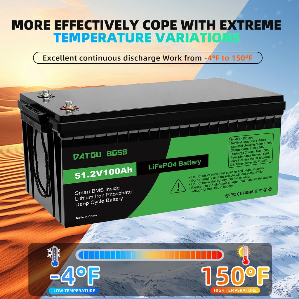 EU LOCAL STOCK Lifepo4 Battery System With Grade a 100Ah Cells, Built-in Smart BMS, 48V 200Ah Output, Bluetooth Control, Battery
