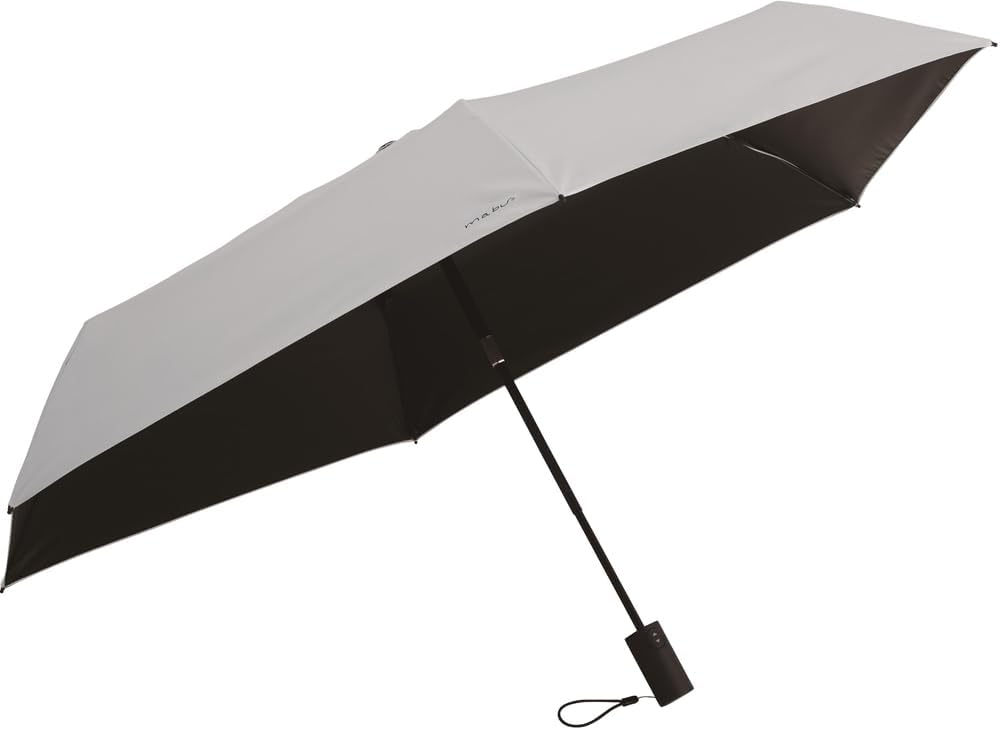 Mabu ACTIVE AW Mini AUTO Folding and UV Suitable for Sun and and Lightweight Parasol, 50cm, 6-Piece Set, Off-White, SMV-42237, Men's, Women's, Unisex,