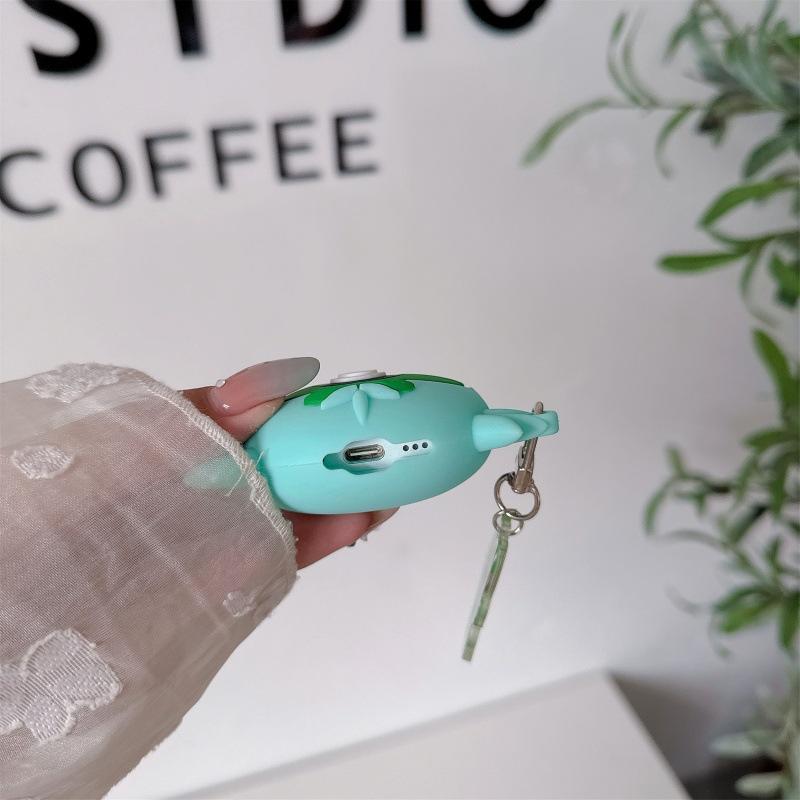New Leaf Meow Ball for AirPods 1 Apple Bluetooth Wireless 1/1/1 Generation Pro1 Earphone Cover Female Silicone