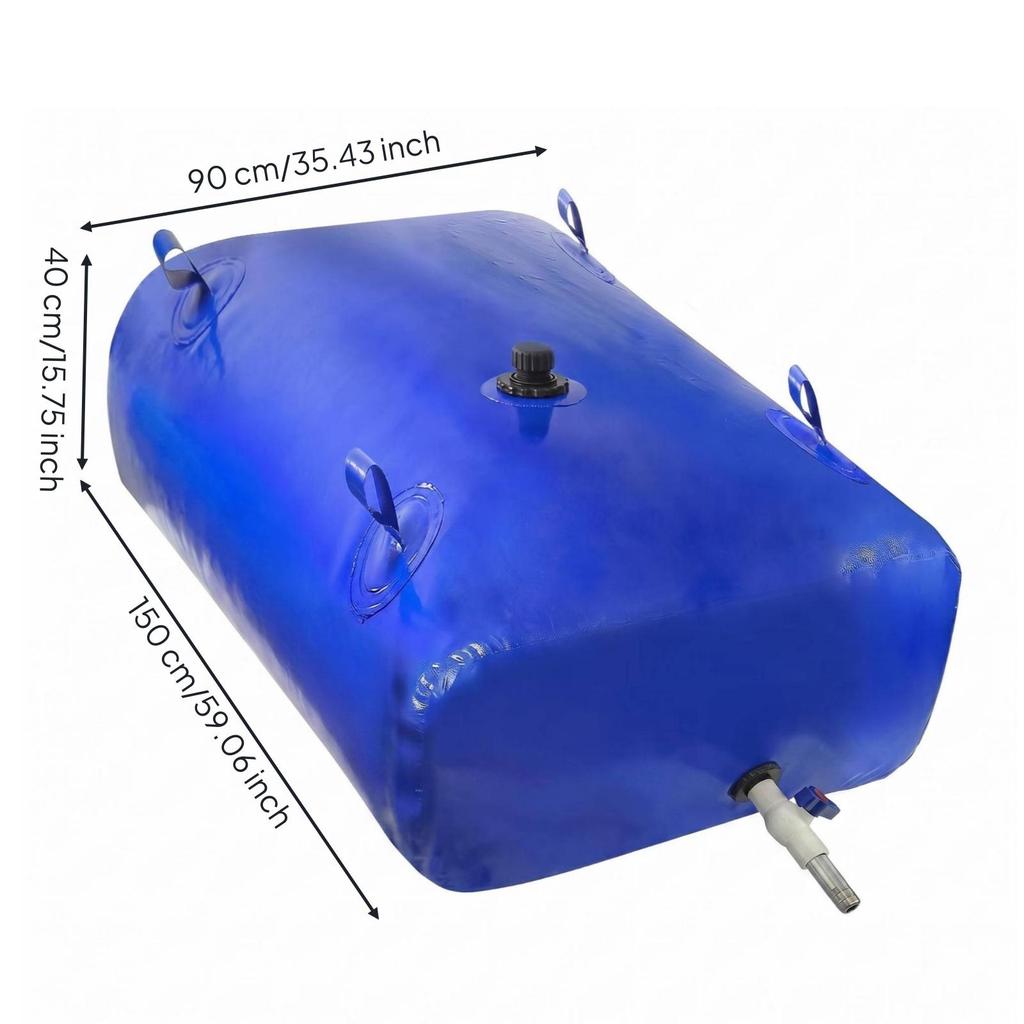 Foldable Water Tank Bottom Outlet PVC Bag Screw