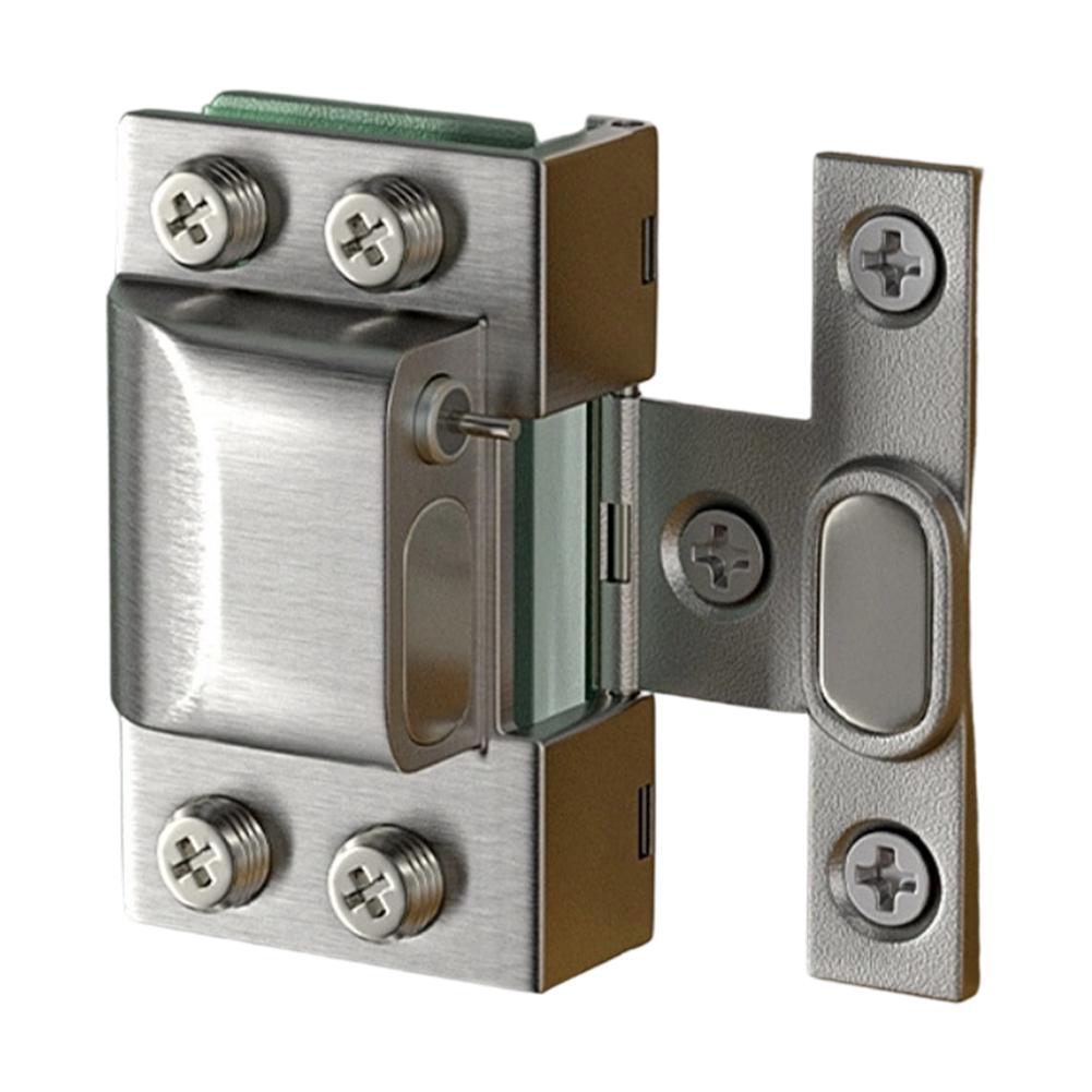 Zawiasy do drzwi szafki Stal nierdzewna Amortyzator hydrauliczny Bufor Cichy domyk Bezramowe Drzwi szklane Zacisk szafkowy Na drzwi 5-8mm Zawias do drzwi