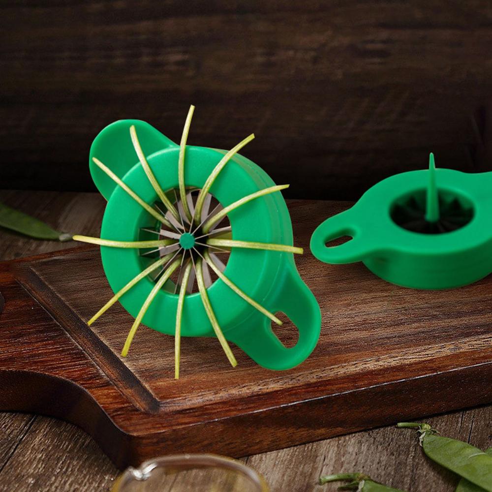 Restaurant Manual Kitchen Slicer Cutter Tool Peeler Green Onion Shredder