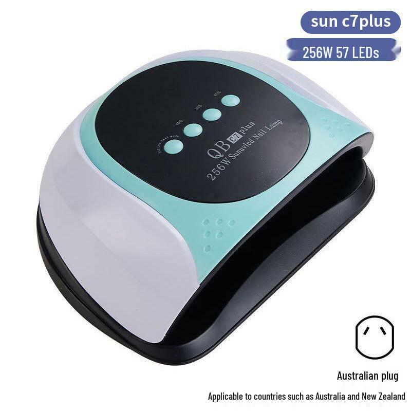 Dazzling 256W LED Nail Curing Lamp, Quick Dry Gel Lamp for Salon Use