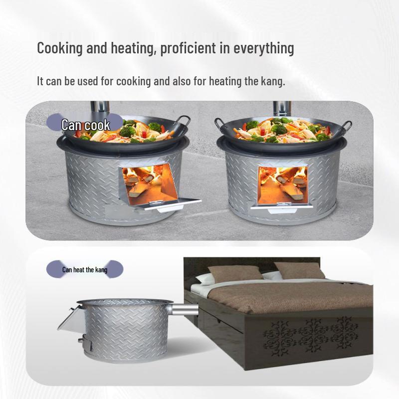Jundingying Rural Wood Heating Stove Kit