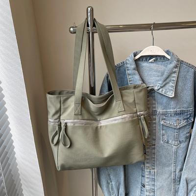 Nylon Commuter Design Niche Shoulder Bag for Women  Single Shoulder  Large Capacity  Simple  Casual  New  Autumn  Winter