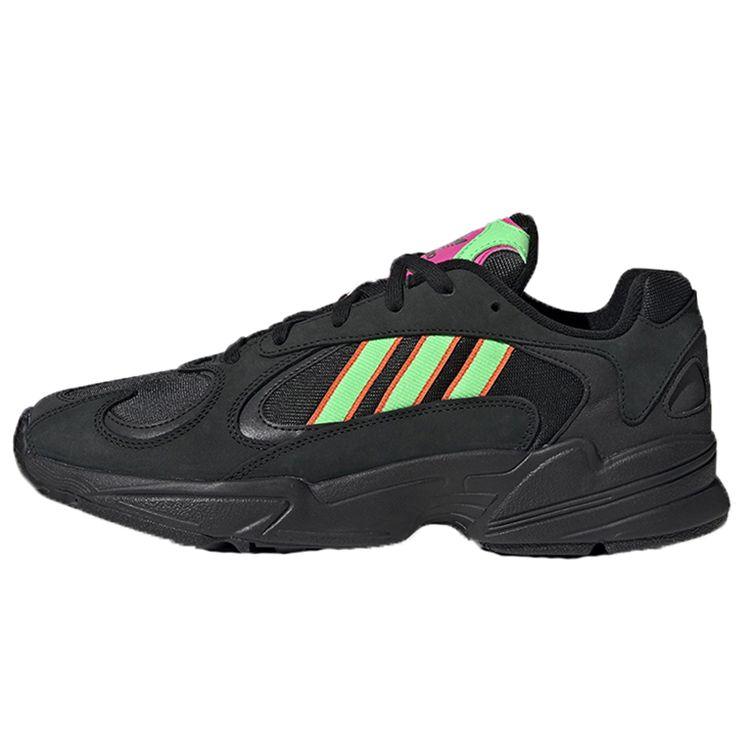 

Кроссовки унисекс adidas Yung-1 Tokyo Neon черные EF5297