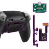 eXtremeRate RISE Plus MAX Back Paddle Kit for PS5 Controller 040 050 with Bottom Clicky Trigger Stops and Rubber Remappable Back Button Kit for PS5