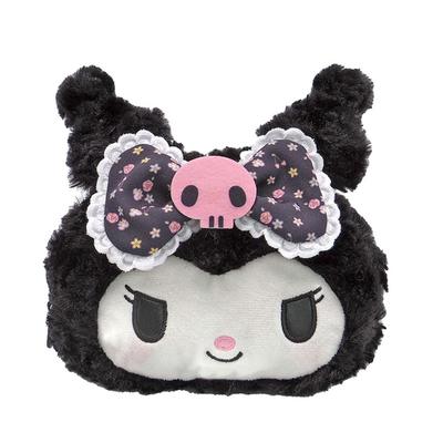 Nakajima Corporation Sanrio Χαρακτήρες Φλοράλ Φόρεμα Πορτοφολάκι Πρόσωπο Kuromi 178244-22