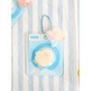 Daiso SpRing Refurbished Round And Round Washing Machine Key Ring Basic
