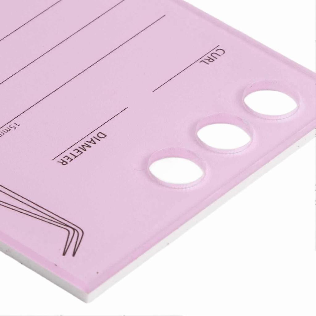 False Eyelash Extension Tray Can Hold Glue Cup Tweezers Acrylic Eyelash Extension Tray 7 to 15mm Eyelash Holder