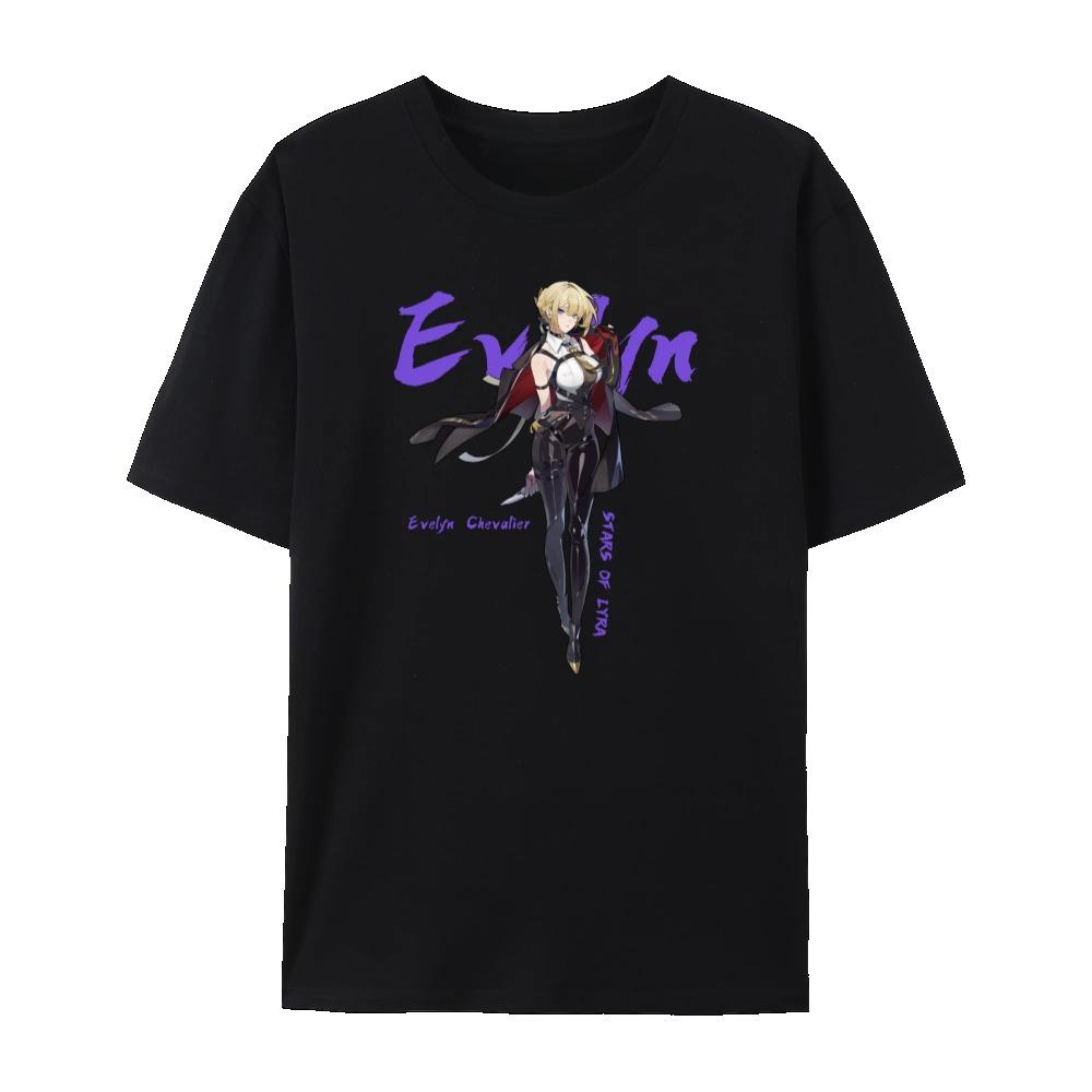 

Футболка Zenless Zone Zero All Character s Impression с короткими рукавами и круглым вырезом из хлопка XXL