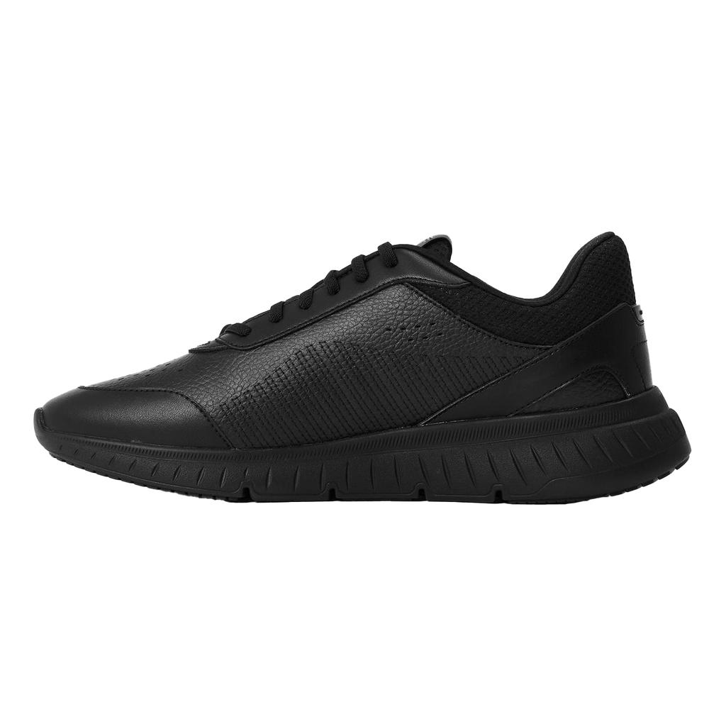 Boss Mens Titanis Leather Running Trainers