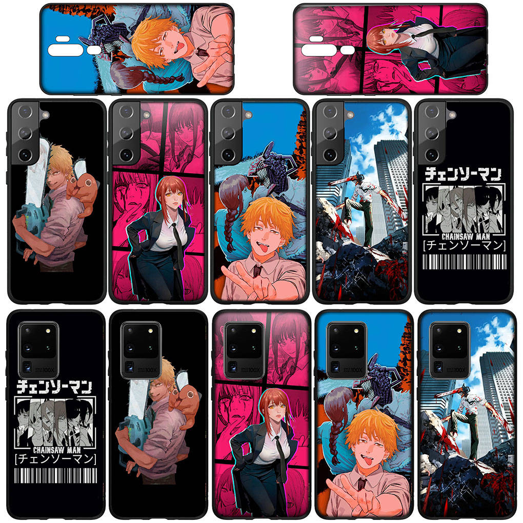 Cover for iPhone 16 15 Xiaomi Redmi Note 14 13 12 11 Pro Max 16e Samsung Galaxy S25 S24 S23 Moto OPPO Huawei Tatsuki Fujimoto Chainsaw Man Phone Case