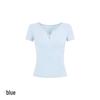 Red Spicy Girl Cropped Top: Summer 2026 Slimming & Flattering Half-Open Collar T-Shirt
