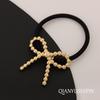 Minimalist Metal Hair Ring - New Korean Style High-End Ponytail Tie Rubber Band.