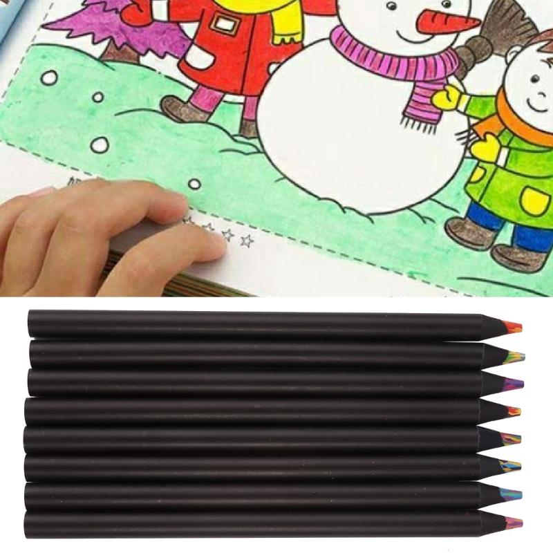Rainbow Pencil Rainbow Colored Pencil Set for Art Drawing,Coloring and Sketching