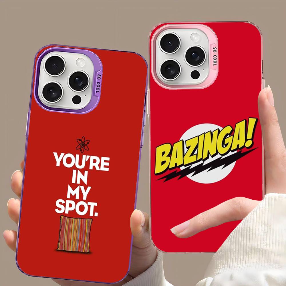 TV S-Shows The Bigs Bang Theory Sheldon Phone Case For IPhone 17 16 15 14 13 Pro Max Plus Matte Color Back Cover
