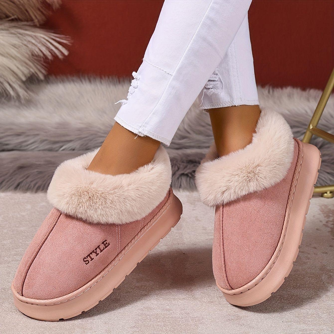 

Настраиваемая хлопковая обувь для мужчин и женщин - Нескользящие домашние/уличные тапочки с задником 38-39 розовый