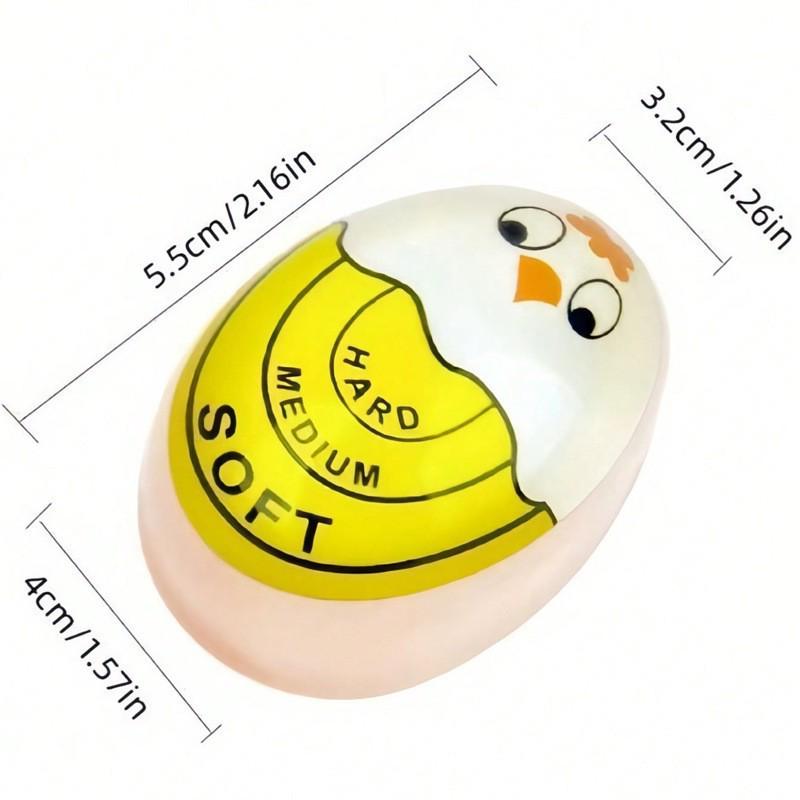 Colorful Cute Egg Timer: Stylish Kitchen Tool for Perfect Boiled Eggs