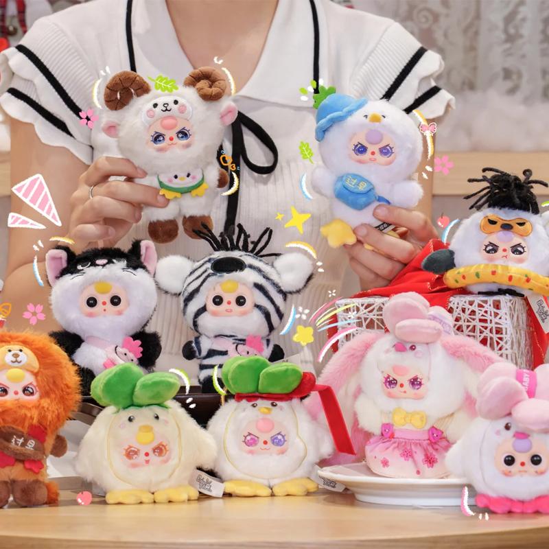 

Новейший Трехмерный Плюшевый Запечатанный Кейс Baby Three Wuhan Limited Edition из Поливинилхлорида Модный Игровой Пенал Подвеска Очаровательные Фигурки Животных Игрушки (As shown-13567)-