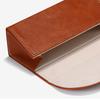 Unisex Genuine Leather Glasses Case - Lightweight, Durable Cowhide for Students