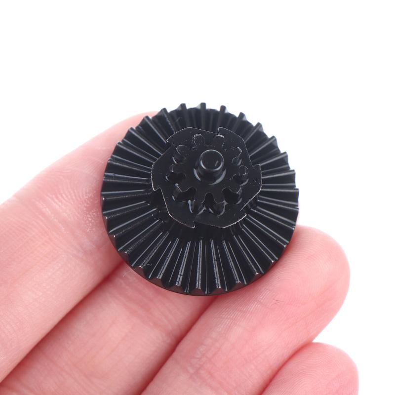 1 Pcs Bevel Gear Metal Spiral Bevel Gear And D-Type Helical Motor Pinion For Ver. 2/3 Metal Gear Toy Parts