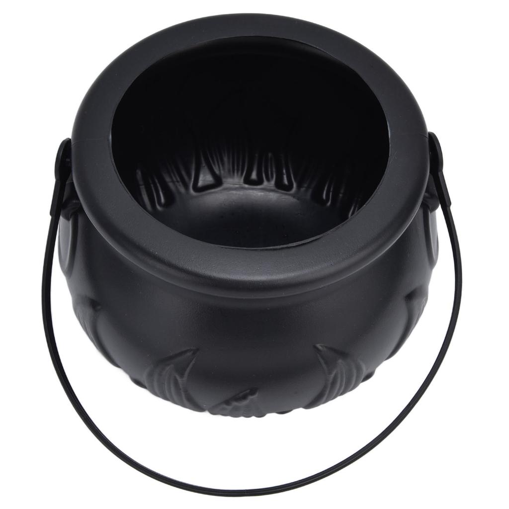 Halloween Witch Pot Smoke Machine Mist Maker Fogger with Color Changing LED Light Party Prop