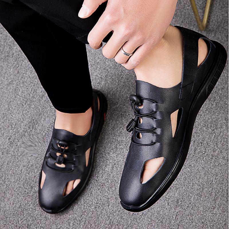 Летние сандалии для спорта на открытом воздухе с эластичной резинкой — фото 4