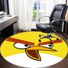 1PC Angry Birds Office Round Area Rug, Indoor Mat Suitable For Office, Under Office Chairs Bedroom Living Room Home Decor DT1212058