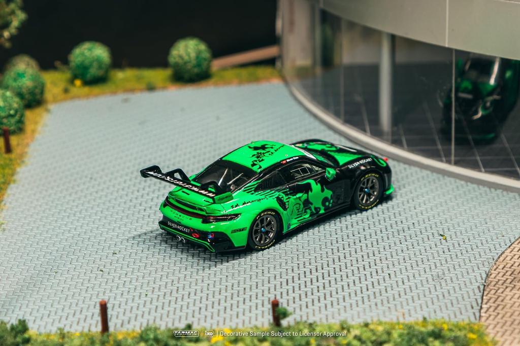 Speedmaster Japan TARMACWORKS Scale Porsche 911 GT3 Cup Fire Monkey Motorsport Finished Model 1/64 (992) T64-093-FMM