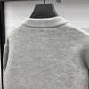 Men's High Gram Weight Solid Color Crew Neck Knit Sweater - New 2025 Casual Fashion