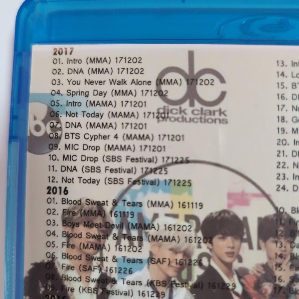 [USED] BTS 2013-2017 Music Awards Collection