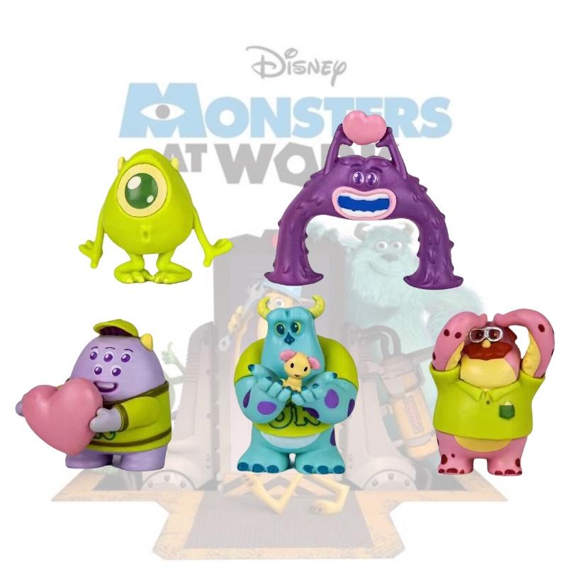 Monster University Sulley Eye Monster Toy Model Figure Approximately 5.5-7cm Plastic Material