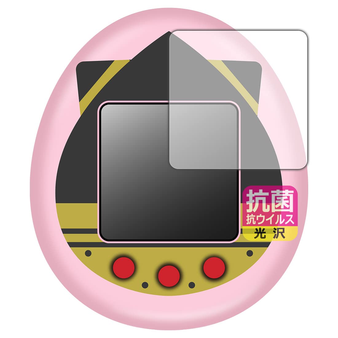 

PDA Kobo TAMAGOTCHI Family Compatible Antibacterial and Antiviral Protective Made in Japan SPY×FAMILY (Spy Tamagotchi) [Glossy] Film,
