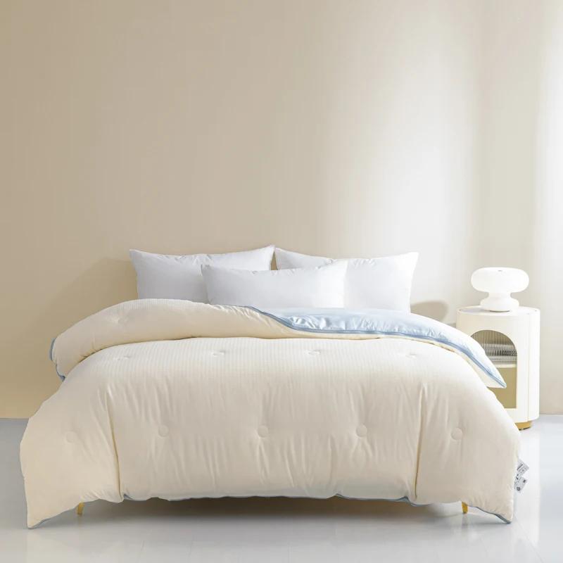 New Shuangpin Jacquard Soybean Fiber Quilt Universal Thickened Winter Quilt Core