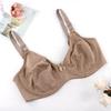 Women French Popular Sexy Bras Full Cup Bow Thin Uplift Bra Print Daily with Wire 3 Hooks Comfortable Lingerie