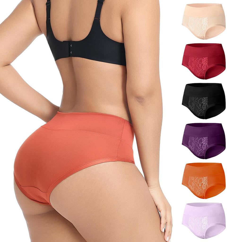 Plus Size European & American Lace Thong Bikini Panties - Sexy, Cross-Border Design
