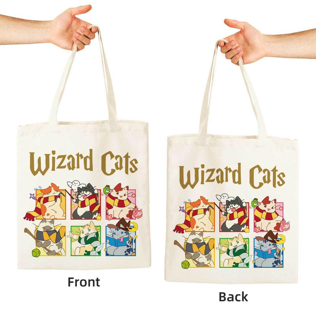 Harry Pottor Canvas Bag Shoulder Large Capacity Casual Schoolgirl Class Bag Hand