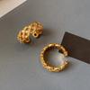 Retro Zircon Four-Leaf Clover Ring for Women - Exquisite, Niche Design for a High-End Feel