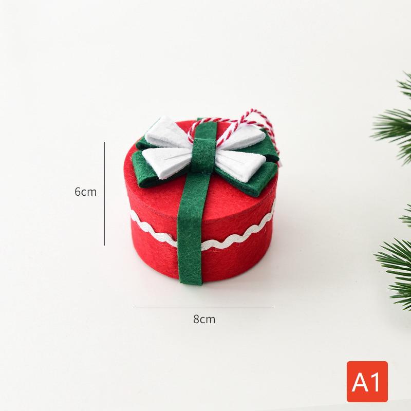 Christmas Tree Ornaments Decoration Festive Christmas Mini Candy Box Ornaments Christmas Tree Suitable For Christmas