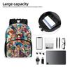 15 Inch One Piece Lightweight School Backpack with Front Pocket, Durable Large Capacity Unisex Daypack for Boys Girls Age 6-10