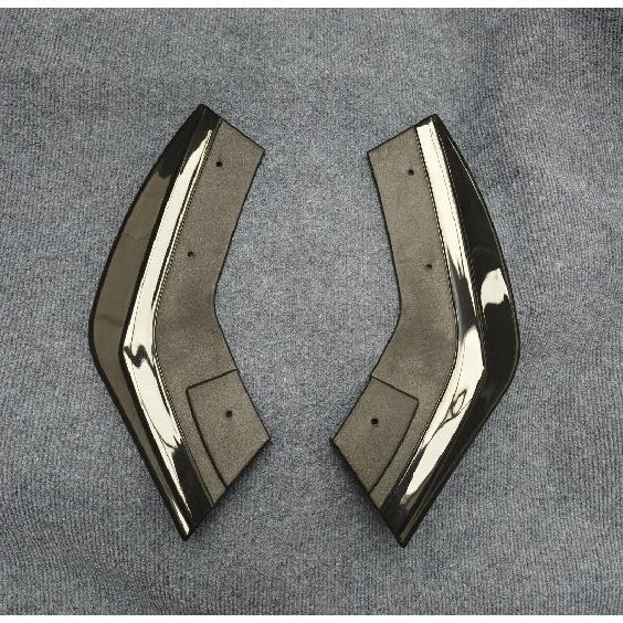 

Rear Bumper Side Splitters For Bmw F20 1 Series 118i 120d 120i 125i 2015- Lci M Pack Rear Diffuser Exhaust Pipe Trim Gloss Black