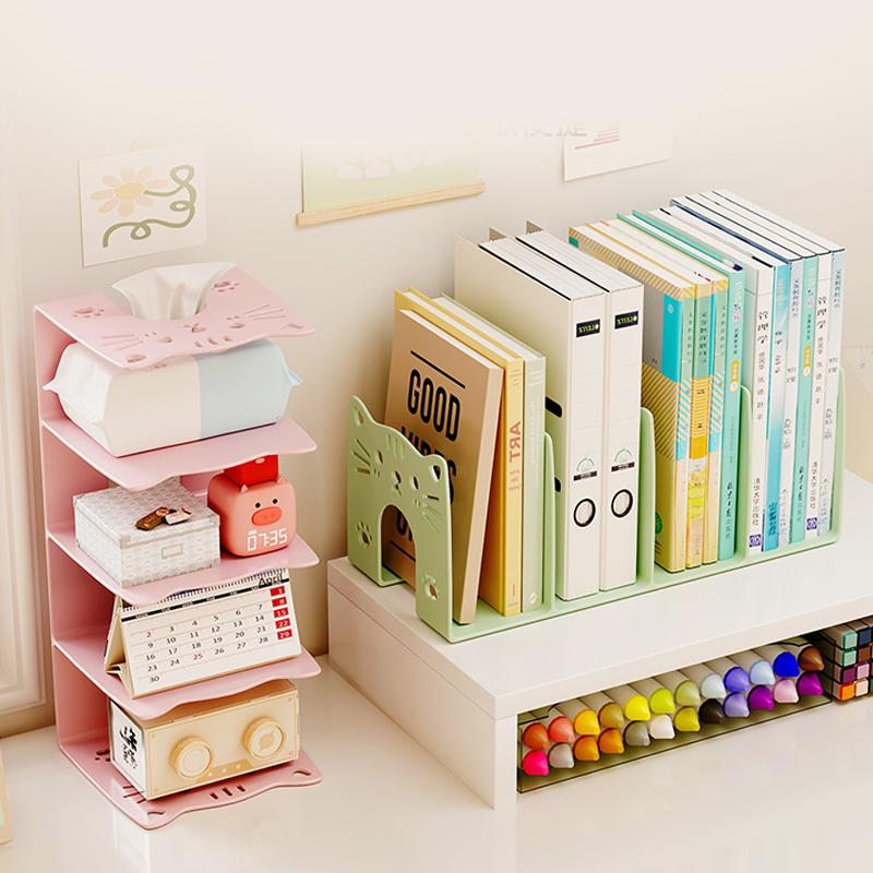 Kitten Shoe Storage Rack Shoe Rack Acrylic Box Entry-Level Simple Shoe Cabinet Partition Shoe Box Large Capacity Space Saving