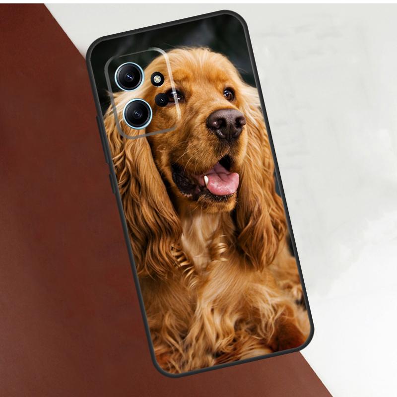 Cocker Spaniel Dog Case For Xiaomi Redmi Note 13 10 11 12 14 15 Pro Plus Cover For Redmi 15C 15 12C 13C 14C 10C