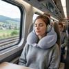 Memory Cotton U-shaped Pillow Travel Driving Pillow Neck Protection Pillow  Supports The Neck