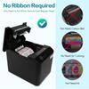 Xinye T80Q 80mm Multi-Port POS Printer with Auto Cutter for Kitchens