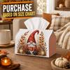 1pc Nordic Mythical Creature Tissue Box - Dwarf Gnome Lantern Napkin Storage Box, Suitable for Rolls/facial Tissues/single Sheets,available for Hallow