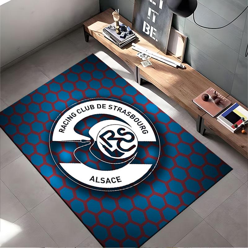 Racing Club Strasbourg Logo suitable as a non-slip mat for the living room or bedroom sofa